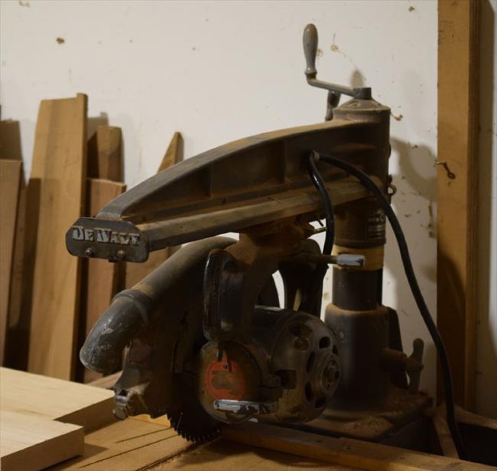 DeWalt's Radial Arm Saw, 1940's.