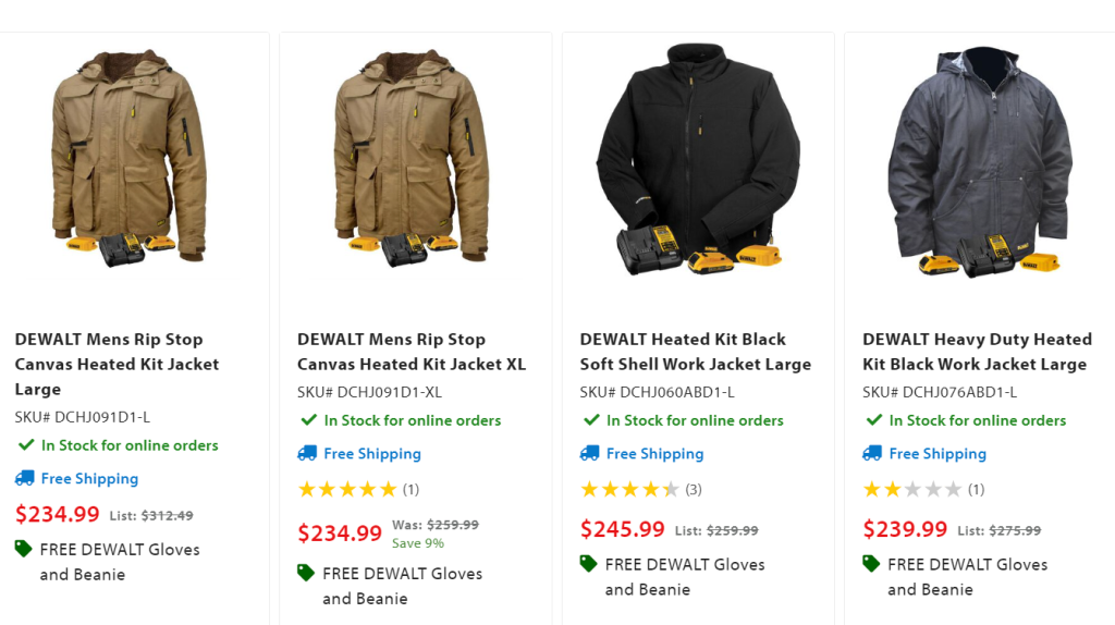 DeWalt Heated Jacket