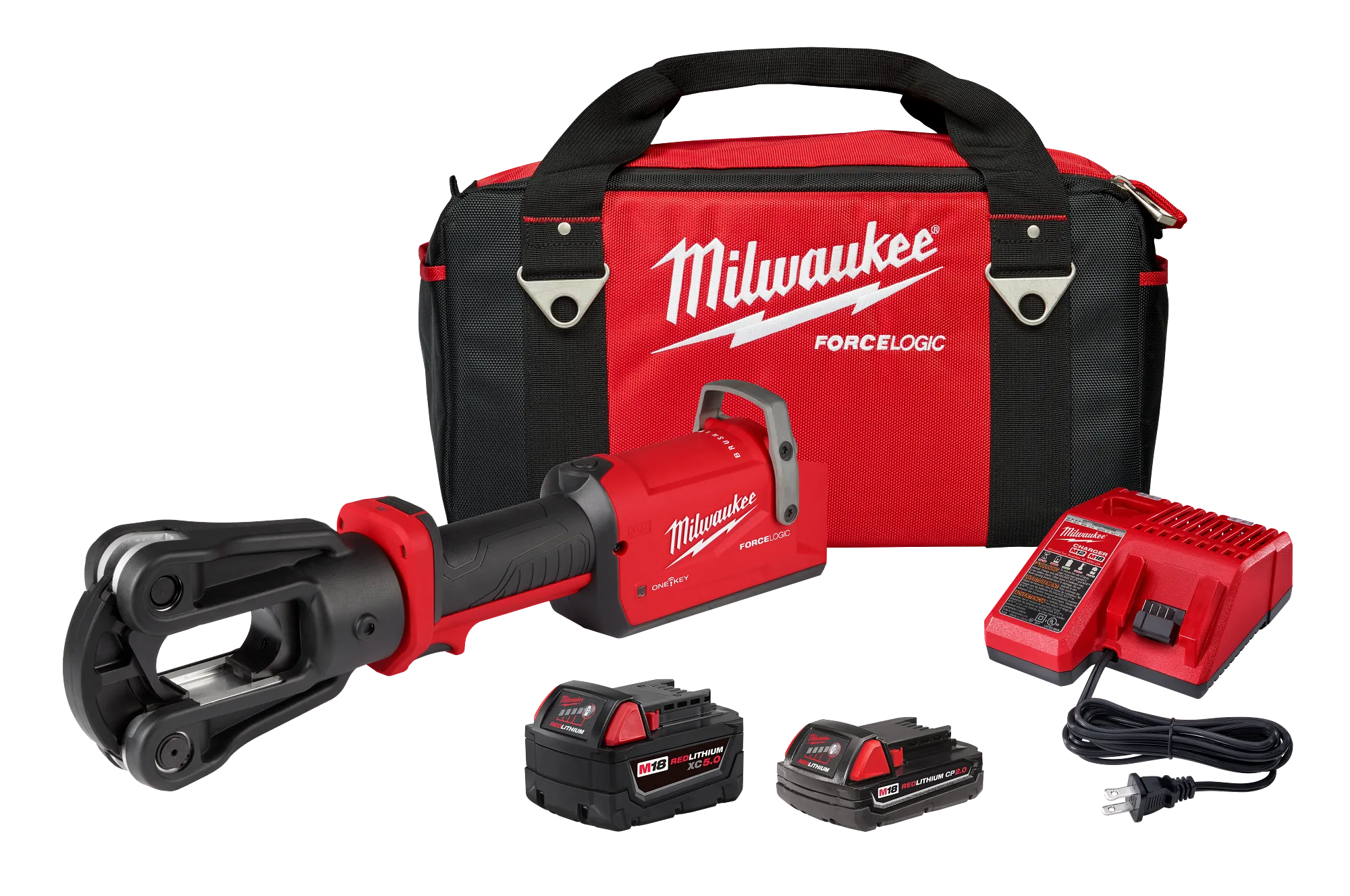 MILWAUKEE M18 FORCE LOGIC 12T Latched Linear Crimper