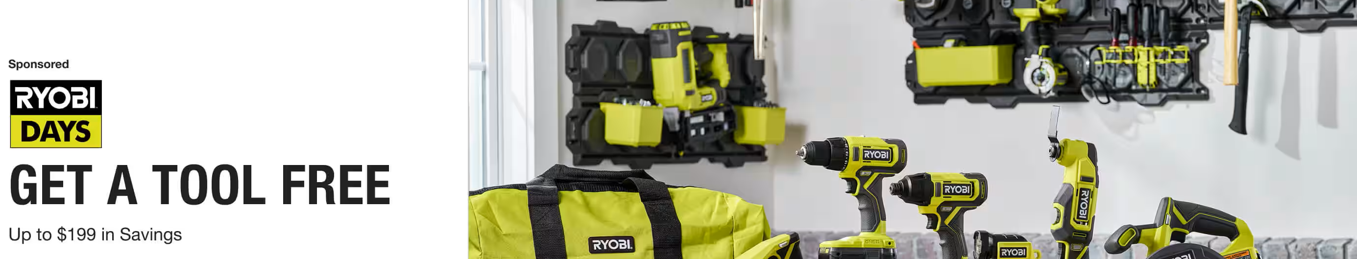 Ryobi Days Home Depot