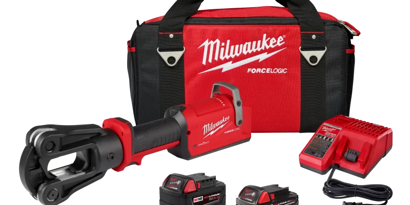 MILWAUKEE FORCE LOGIC 12T Latched Linear Crimper